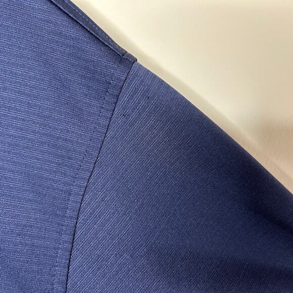 Tommy Armour Blue Golf Polo Shirt Size M Dri-Logic Short Sleeves - Picture 9 of 10